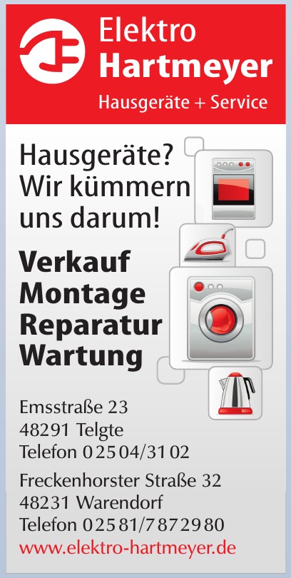 Elektro Hartmeyer Hausgeräte + Service