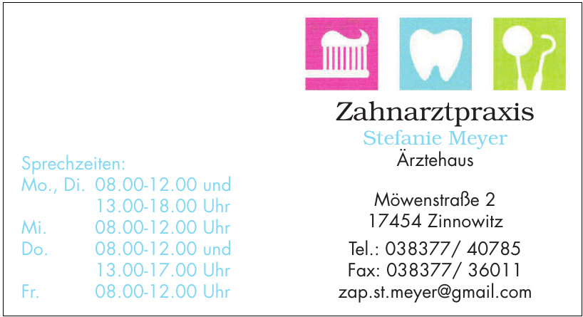 Zahnarztpraxis Stefanie Meyer Zahnarztpraxis Stefanie Meyer