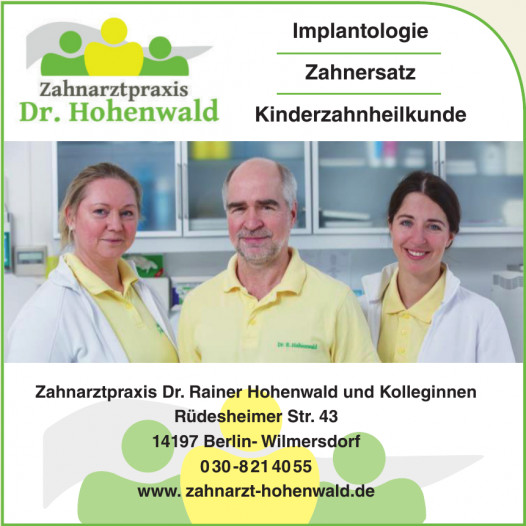 Zahnarztpraxis Dr. Rainer Hohenwald und Kolleginnen