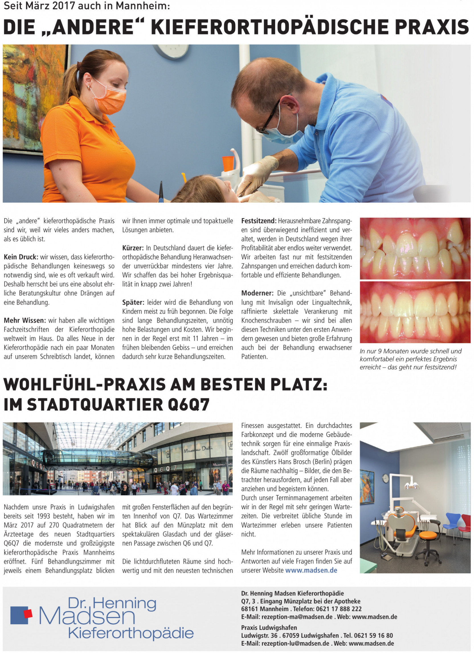 Dr. Henning Madsen Kieferorthopädie Dr. Henning Madsen Kieferorthopädie