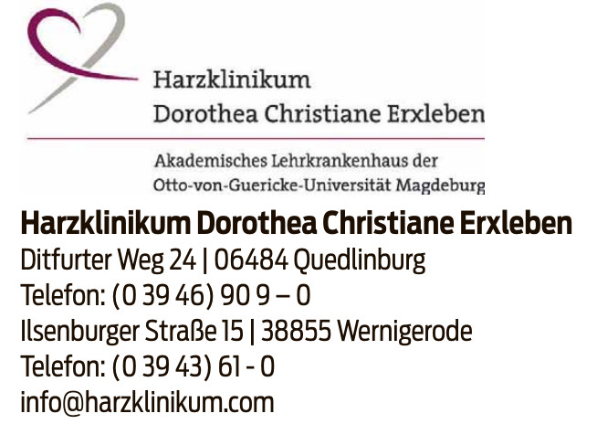 Harzklinikum Dorothea Christiane Erxleben in Quedlinburg und Wernigerode
