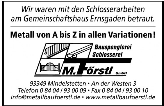 Bauspenglerei Schlosserei M. Förstl GmbH