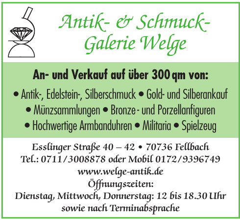 Antik- & Schmuck- Galerie Welge