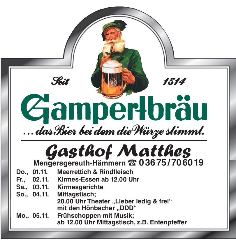 Gasthof Matthes Gasthof Matthes