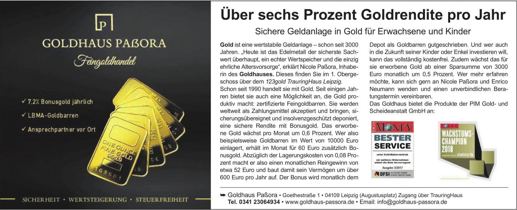 Goldhaus Paßora