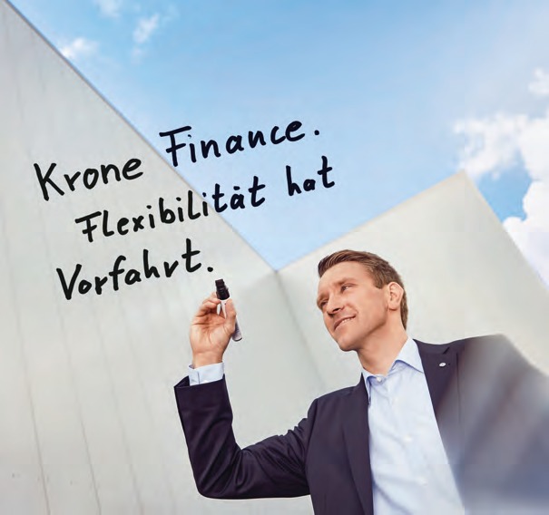 Markus Böhmann, Leiter Absatzfinanzierung, unterstützt die Kunden von Krone mit flexiblen Finanzierungslösungen.