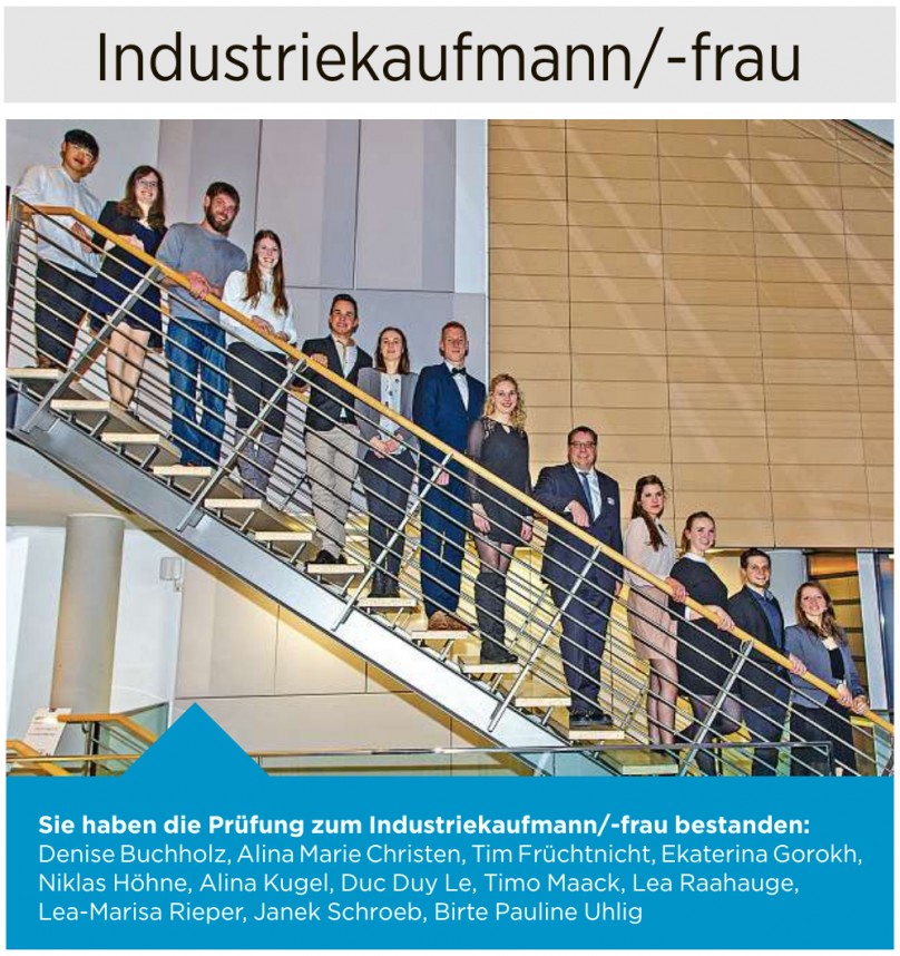 Industriekaufmann/-frau Industriekaufmann/-frau