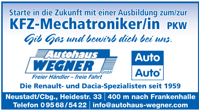 Autohaus Wegner GmbH Autohaus Wegner GmbH