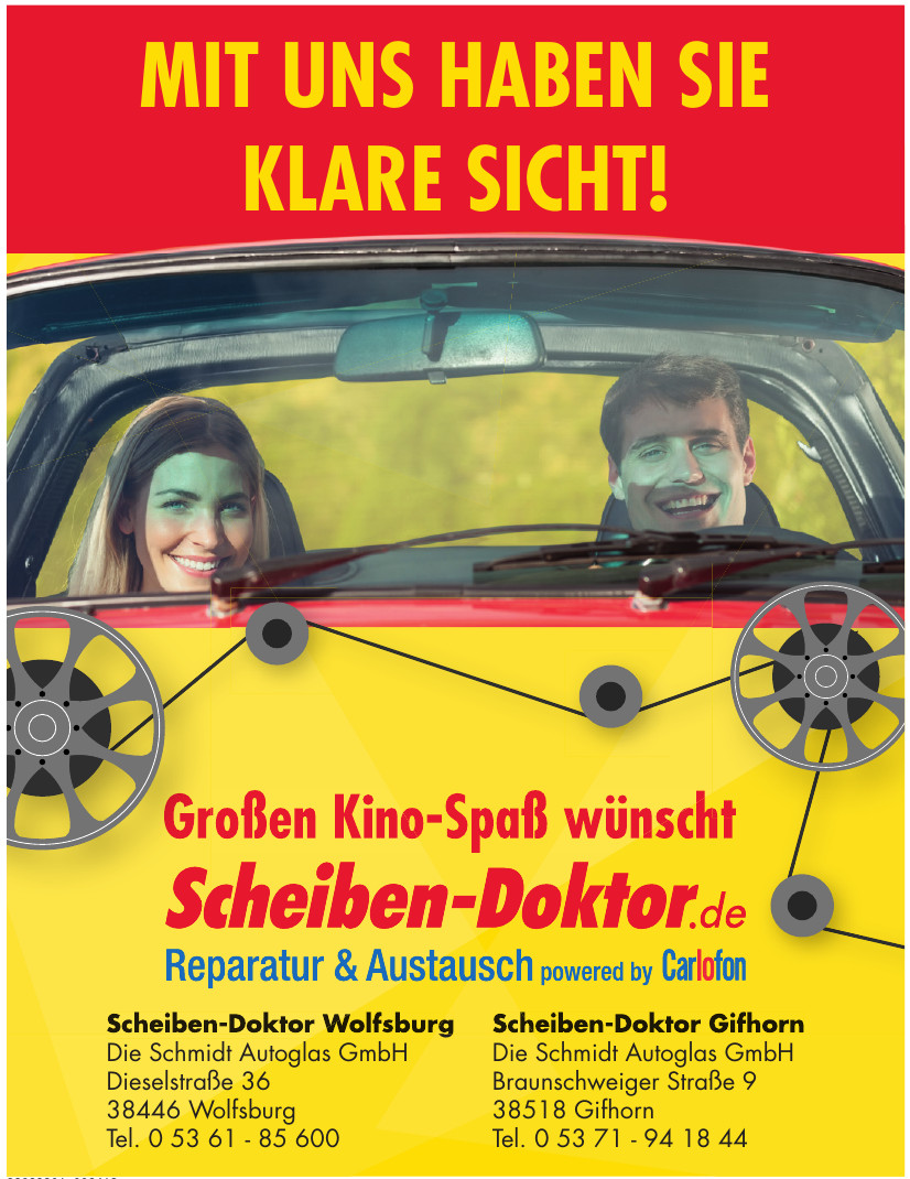 Scheiben-Doktor Wolfsburg - Die Schmidt Autoglas GmbH Scheiben-Doktor Wolfsburg - Die Schmidt Autoglas GmbH