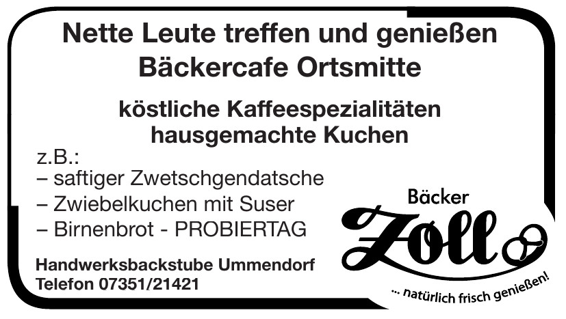 Bäcker Zoll