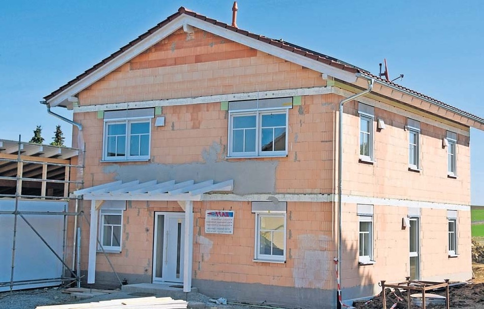 Das Haus der Bauherren steht für Interessierte morgen zur Besichtigung zwischen 10 und 12 Uhr offen. Foto: H. Schmidt Das Haus der Bauherren steht für Interessierte morgen zur Besichtigung zwischen 10 und 12 Uhr offen. Foto: H. Schmidt