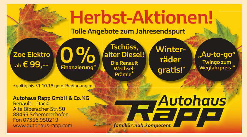 Autohaus Rapp GmbH & Co. KG