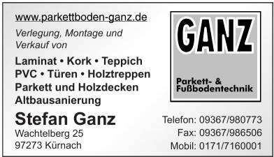 Ganz Parkett- & Fußbodentechnik