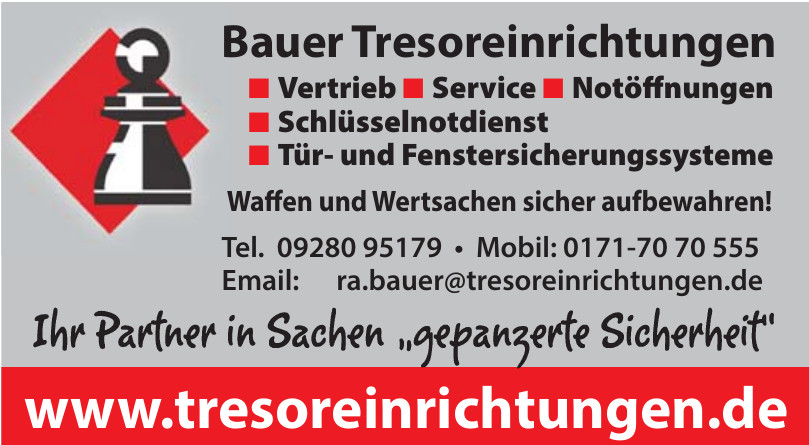 Bauer Tresoreinrichtungen Bauer Tresoreinrichtungen