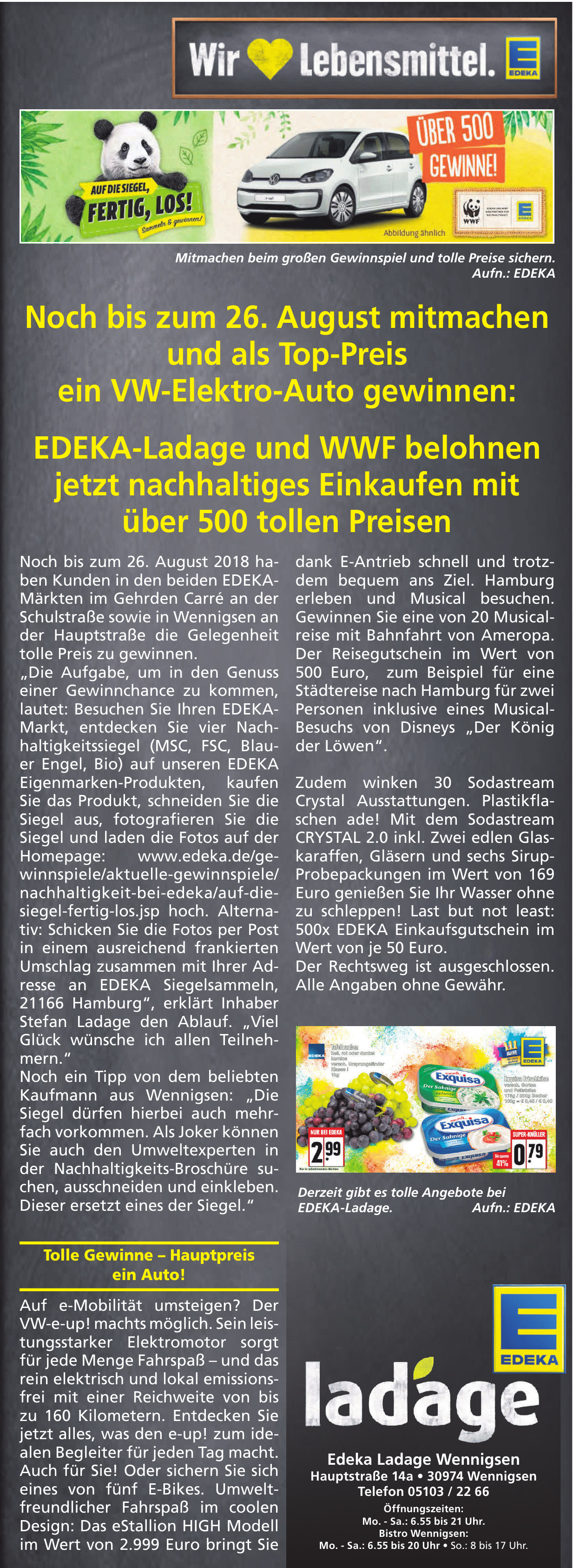 Edeka Ladage Wennigsen