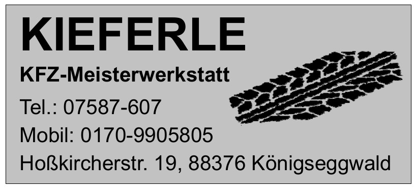 Kieferle KFZ-Meisterwerkstatt