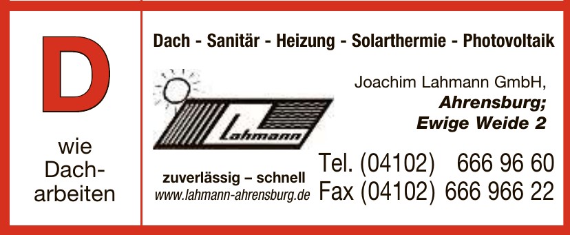 Joachim Lahmann GmbH
