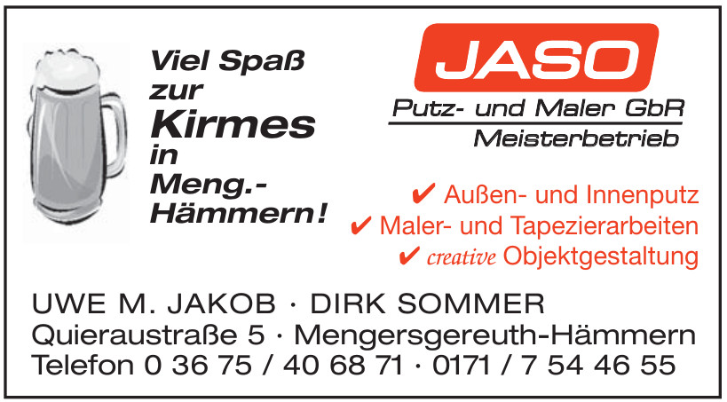 JaSo Putz- & Maler GbR JaSo Putz- & Maler GbR