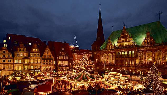 Auch der Bremer Weihnachtsmarkt gehört zu den Zielen von Möller's Reisedienst. FOTO: BREMER TOURISMUS ZENTRALE Auch der Bremer Weihnachtsmarkt gehört zu den Zielen von Möller's Reisedienst. FOTO: BREMER TOURISMUS ZENTRALE