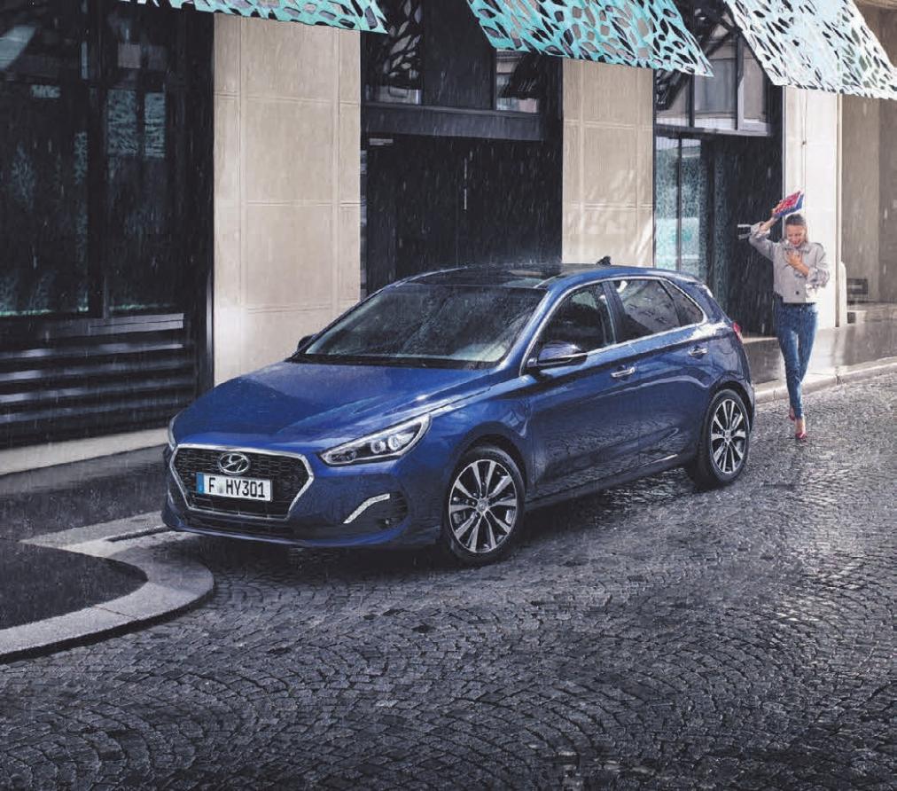 Sportlich und dynamisch: der Hyundai i30. FOTO: HYUNDAI Sportlich und dynamisch: der Hyundai i30. FOTO: HYUNDAI