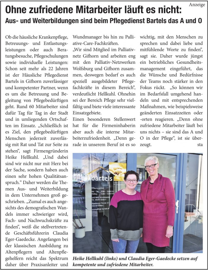 Pflegedienst Bartels Pflegedienst Bartels