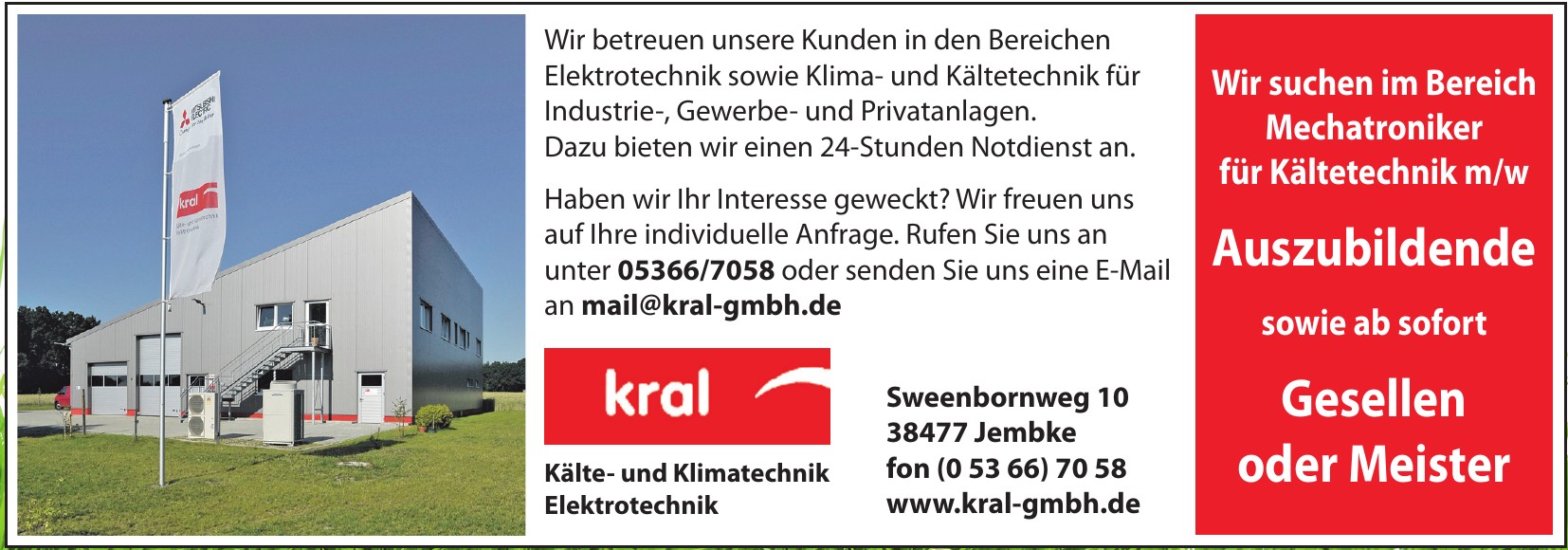 Kral Kälte- und Klimatechnik, Elektrotechnik Kral Kälte- und Klimatechnik, Elektrotechnik