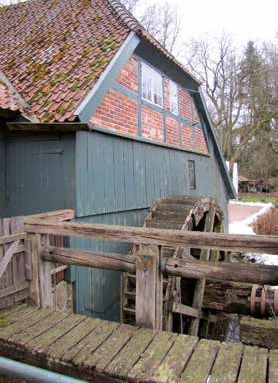 Die Grander Mühle wurde urkundlich erstmals Mitte des 14. Jahrhunderts erwähnt, Foto: S. Rutke