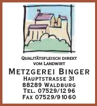 Metzgerei Binger