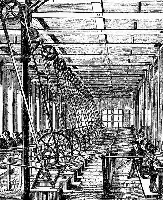 Kinderarbeit war im 19. Jahrhundert weit verbreitet – wie hier eine Darstellung von 1858 aus einer Buntpapierfabrik. Foto: dpa Kinderarbeit war im 19. Jahrhundert weit verbreitet – wie hier eine Darstellung von 1858 aus einer Buntpapierfabrik. Foto: dpa