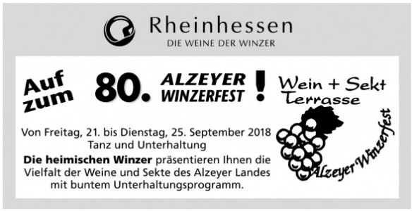 80. Alzeyer Winzerfest