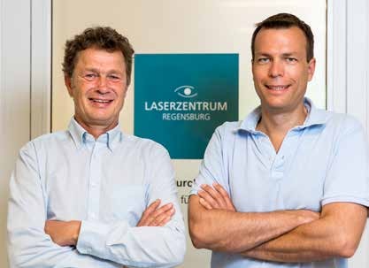 Prof. Dr. Andreas Remky (l.) und Priv.-Doz. Dr. Wolfgang Herrmann. Foto: Minh-Tuan Truong Prof. Dr. Andreas Remky (l.) und Priv.-Doz. Dr. Wolfgang Herrmann. Foto: Minh-Tuan Truong