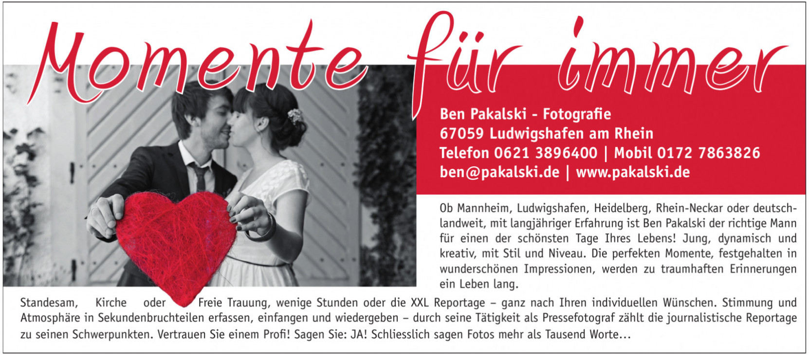 Ben Pakalski - Fotografie Ben Pakalski - Fotografie