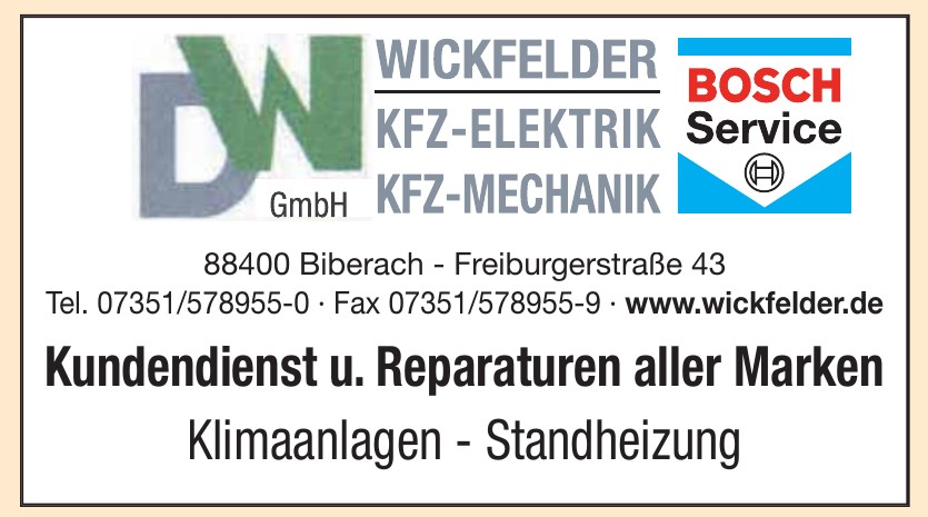 DW Wickfelder