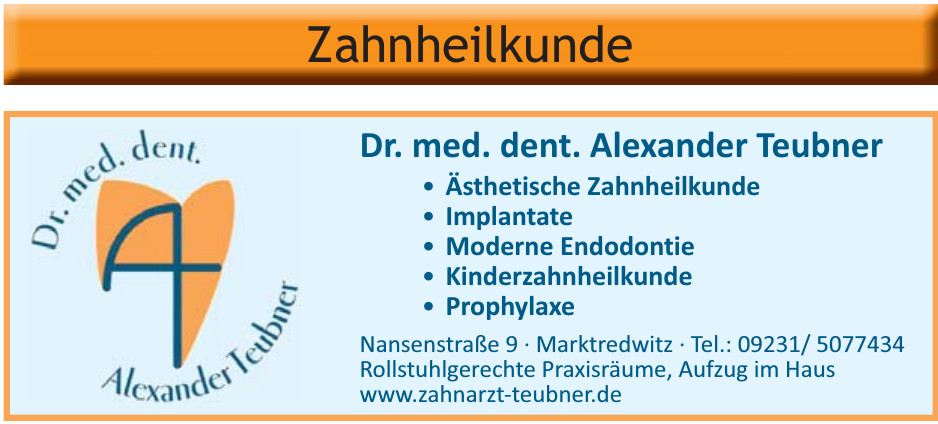 Dr. med. dent. Alexander Teubner
