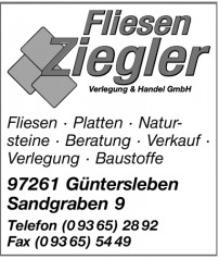 Fliesen Ziegler Verlegung & Handel GmbH