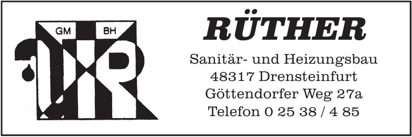 Rüther Sanitär- und Heizungsbau Rüther Sanitär- und Heizungsbau