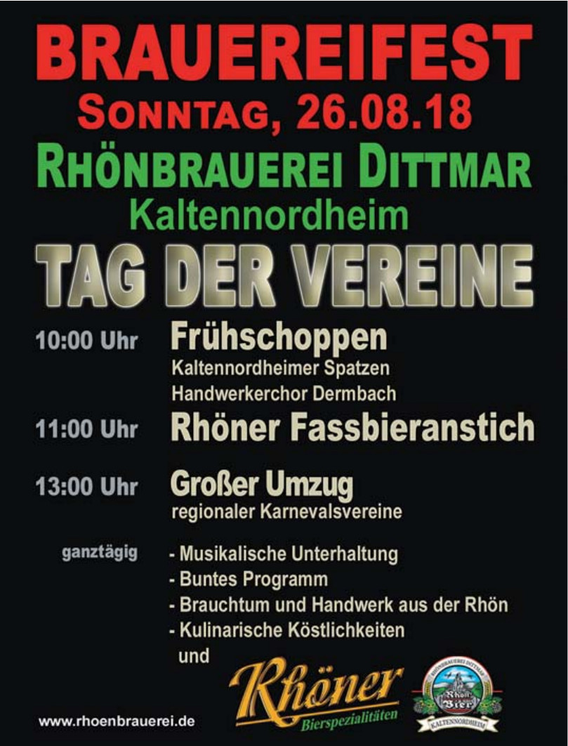 Rhönbrauerei Dittmar Kaltennordheim