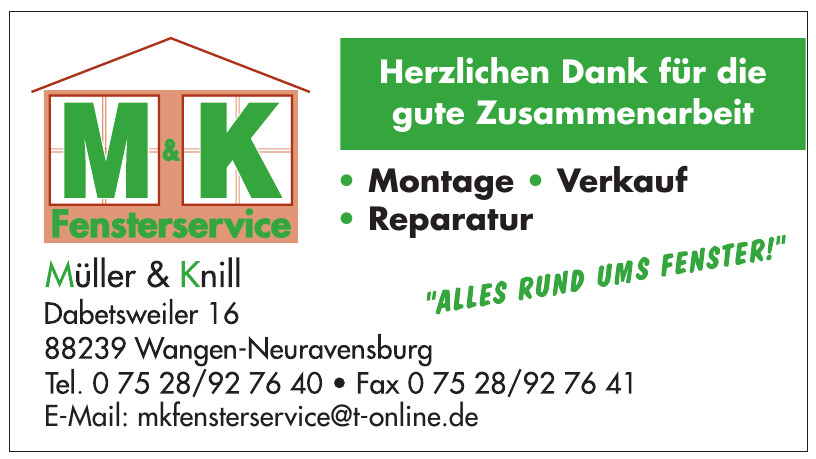 M & K Fensterservice