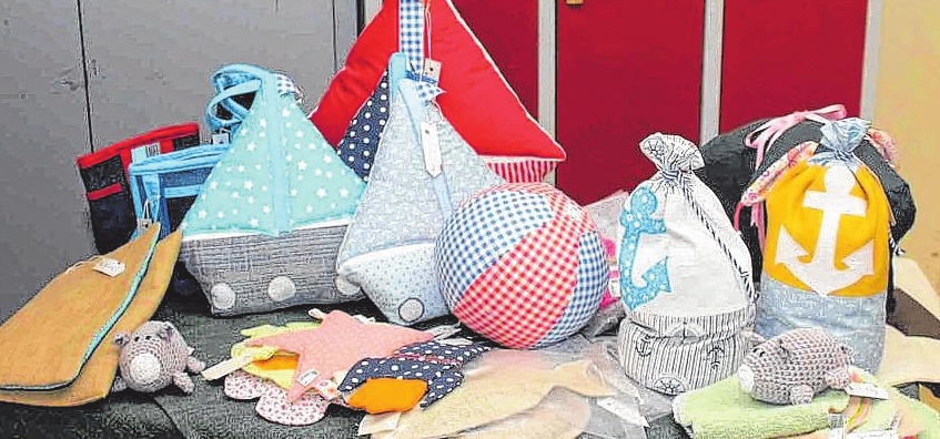 Auf dem Marli-Markt finden Besucher kreative Deko. FOTO: HFR Auf dem Marli-Markt finden Besucher kreative Deko. FOTO: HFR