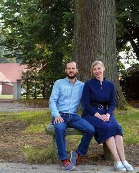 Eigentümer Martin Reitzig (45) und Astrid Kühl (42)