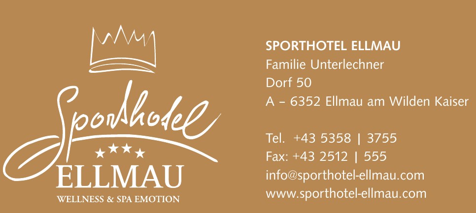 SPORTHOTEL ELLMAU Familie Unterlechner SPORTHOTEL ELLMAU Familie Unterlechner