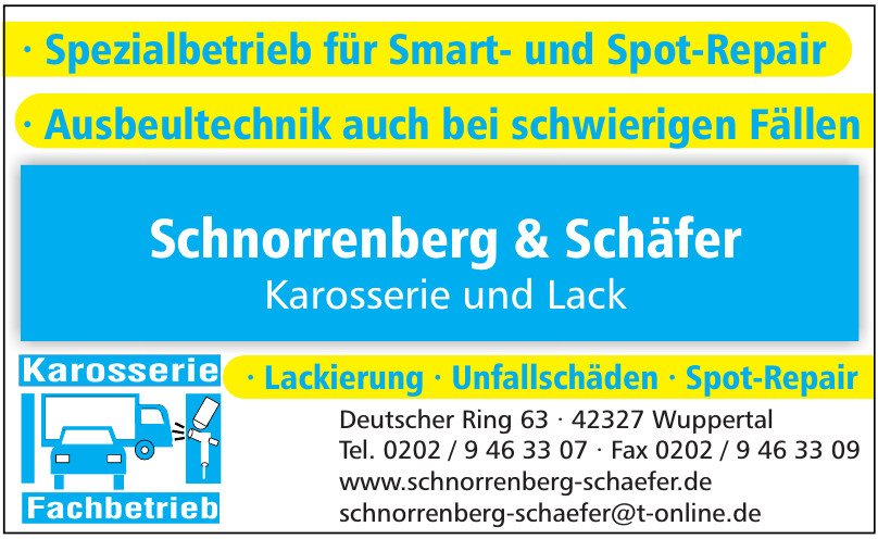 Schnorrenberg & Schäfer Karosserie und Lack