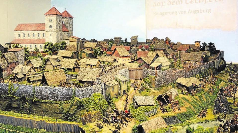 Im Königsbrunner Museum sind alle drei Dioramen zur „Schlacht auf dem Lechfeld“ ausgestellt und mit beeindruckender audiovisueller Technik ausgestattet. Foto: Sonja Schönthier Im Königsbrunner Museum sind alle drei Dioramen zur „Schlacht auf dem Lechfeld“ ausgestellt und mit beeindruckender audiovisueller Technik ausgestattet. Foto: Sonja Schönthier