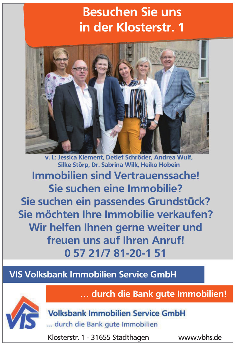 Volksbank Immobilien Service GmbH Volksbank Immobilien Service GmbH