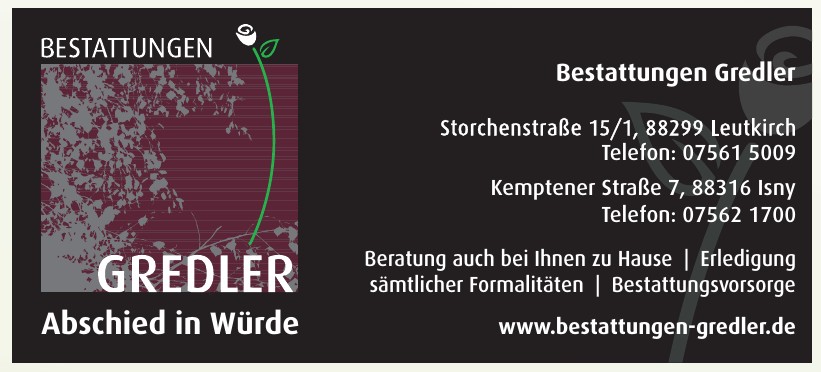 Bestattungen Gredler Bestattungen Gredler