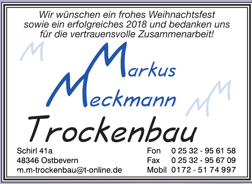 Marcus Meckmann - Trockenbau