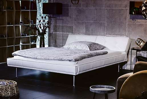 Das Bett Beluga ist in den Breiten 120, 140, 160, 180 und 200 cm erhältlich