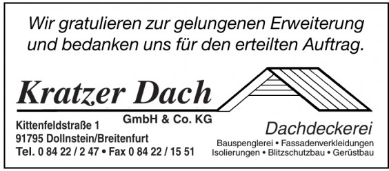 Kratzer Dach GmbH & Co. KG Kratzer Dach GmbH & Co. KG
