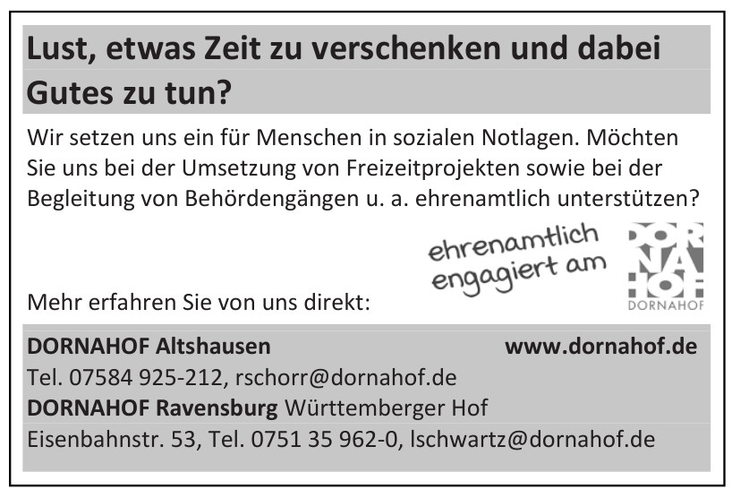 Dornahof Altshausen