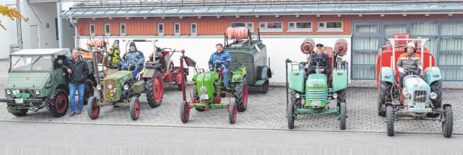 Stolze Besitzer von alten Landmaschinen und Traktoren werden am Sonntag ihre Fahrzeuge zur Schau stellen. FOTO: VERANSTALTER